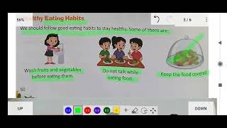 Healthy Habits CBSE EVS chapter 7 Class 2 with Hindi explanation
