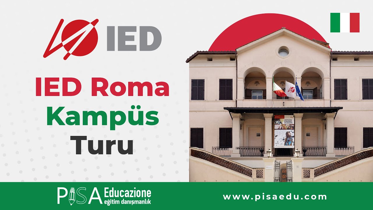 Ised Roma IED Istituto Europeo di Design Roma Kampüs Turu - YouTube