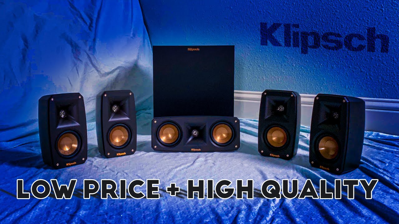 BEST BUDGET WIRED 5.1 HOME THEATER SPEAKERS - Klipsch Reference Theater  Pack Unboxing & Review