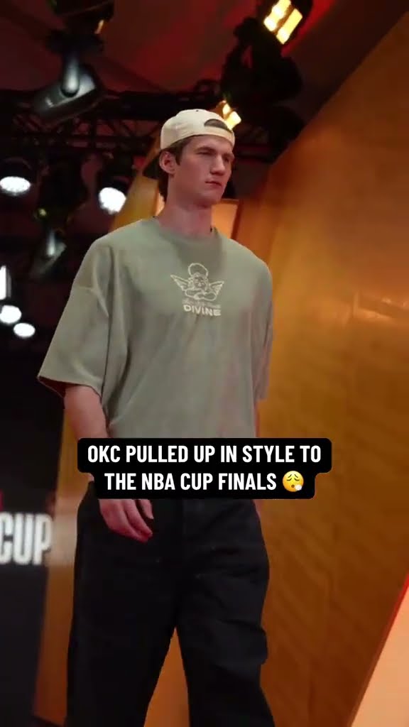 OKC’s red carpet arrival ? #NBACup