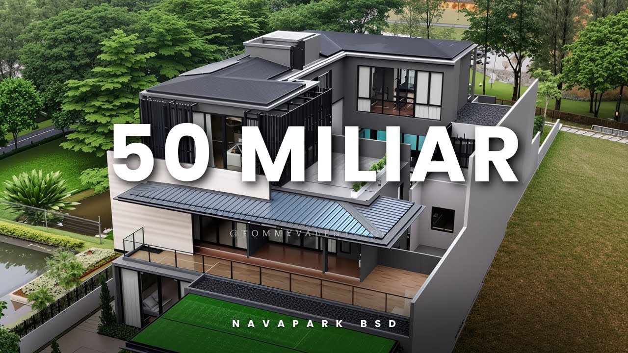 BOTANIC VILLA Navapark BSD 19x38 mulai Rp 50 Miliar