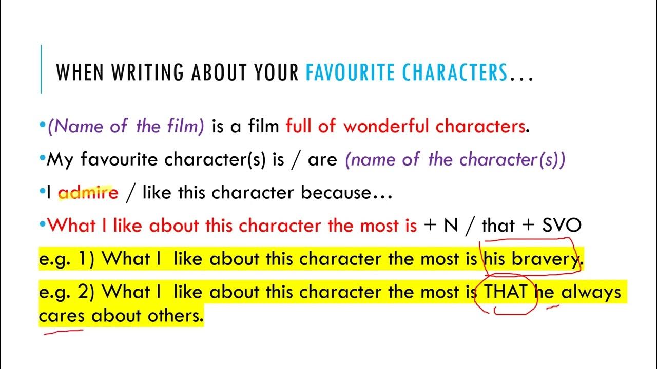Describing a film - YouTube