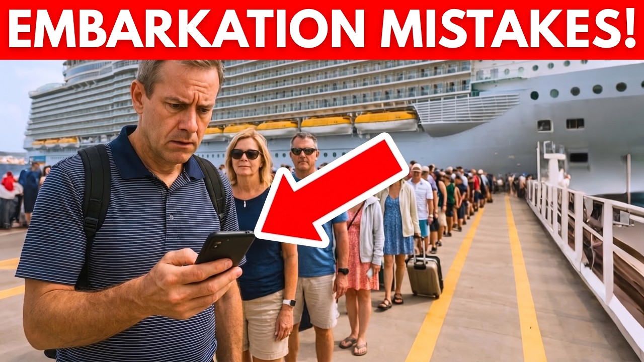 13 Things You Should NEVER Do on Cruise Embarkation Day