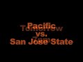 Pacific vs San Jose State Tomorrow 7PM