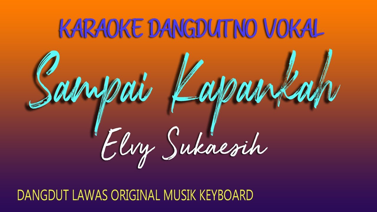 Sampai Kapankah Karaoke, Elvy Sukaesih