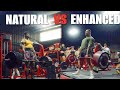 Natty lifting vs enhanced lifting ft jamal browner