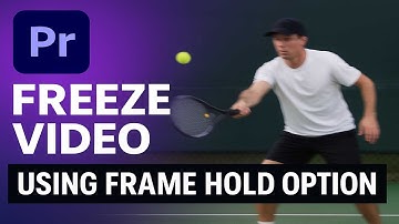 Day 47: Freeze video using Frame Hold options  Premiere Pro basics tutorial