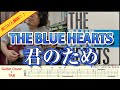 君のため/THE BLUE HEARTS 初心者にちょうど良い難易度!タブ譜付き!【ギターカバー】【ギター練習】