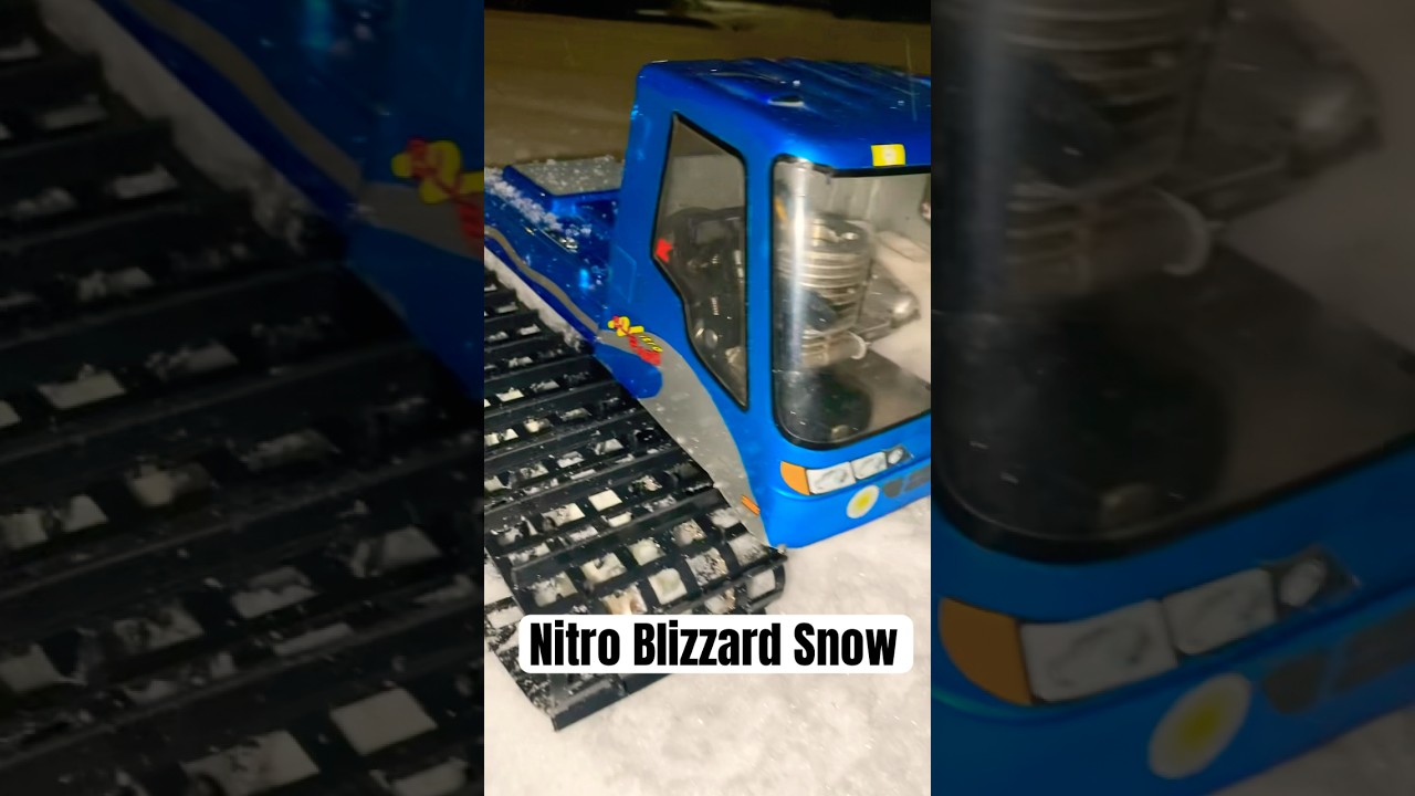 Kyosho Nitro Blizzard Snow Run Oh Yea! What's It Run Like - You
