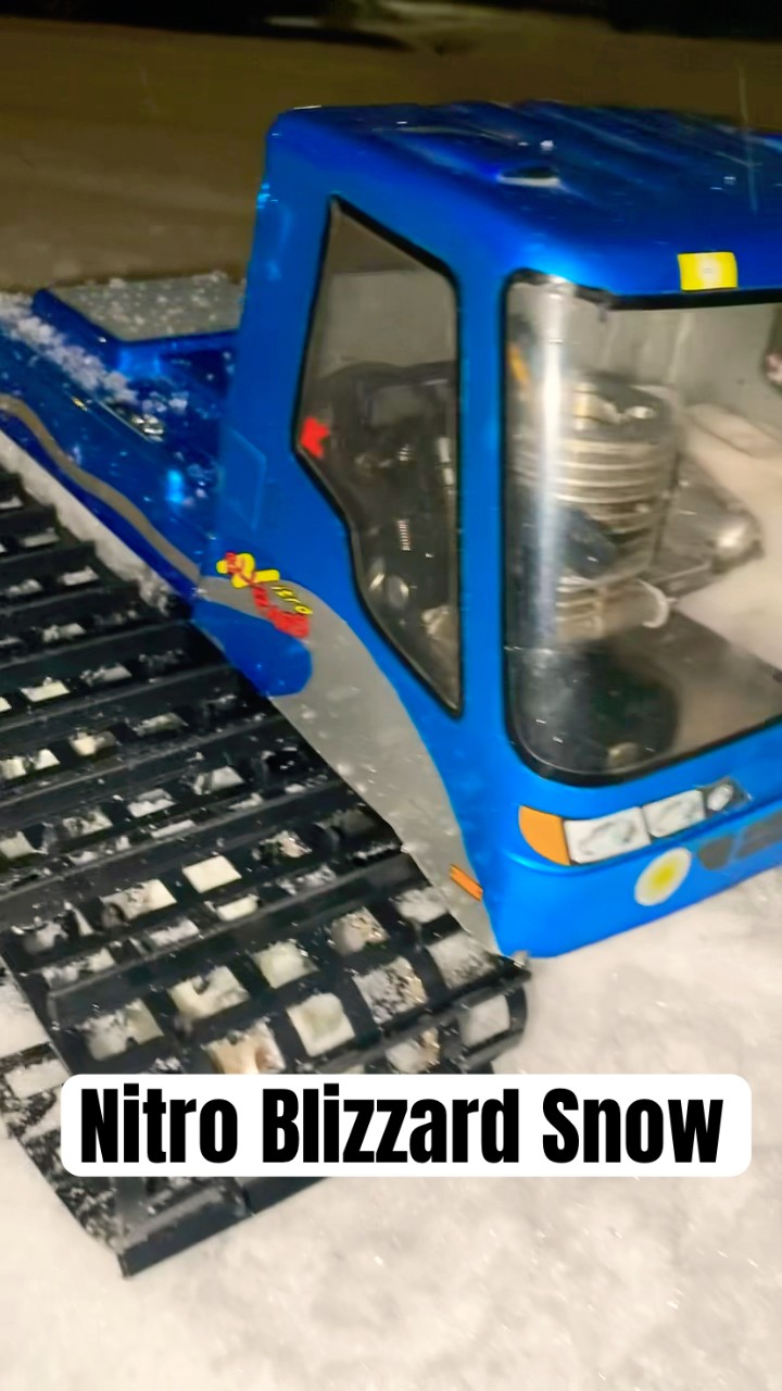 Kyosho Nitro Blizzard Snow Run Oh Yea! What's It Run Like - You