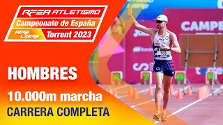 10.000m marcha hombres - Campeonato de España Atletismo Torrent 2023 - Álvaro Martín