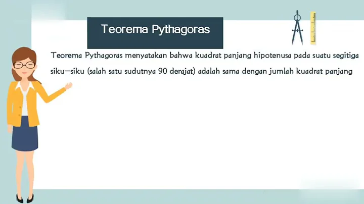 Video Pembelajaran Teorema Pythagoras