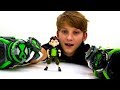 Видео для детей с Бен 10. Часы омнитрикс и крутые трансформации