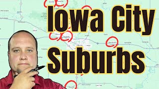 Iowa City Top 10 Suburbs | WATCH THIS Before Moving to Iowa City