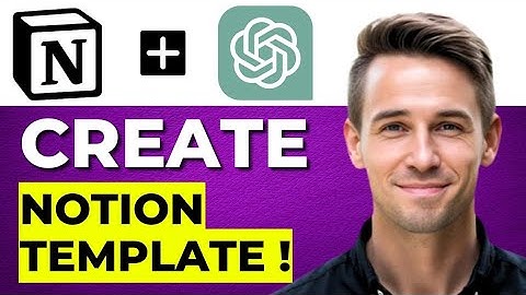 How To Create Notion Template With ONLY ChatGPT (2025 WORKING)