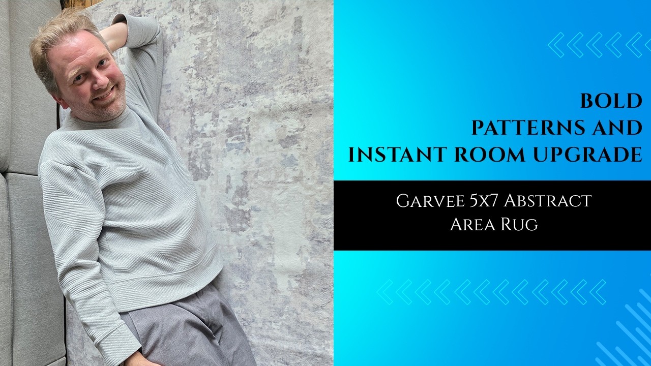 Мягкий, стильный и удивительно доступный: стоит ли покупать абстрактный ковер Garvee?