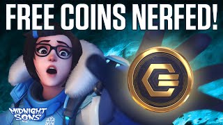 Free Coins Are Being Nerfed in Overwatch 2!