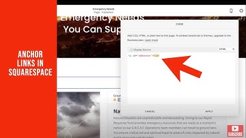 Use Anchor Links to Jump Down a Page in Squarespace