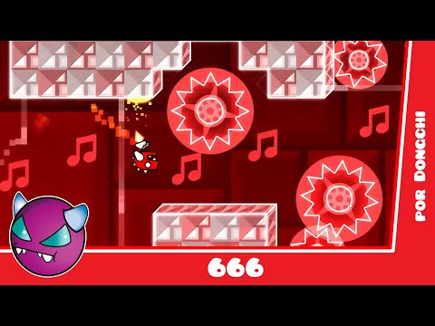 666 por Dongchi | Medium, Old and Amazing Demon - Geometry Dash