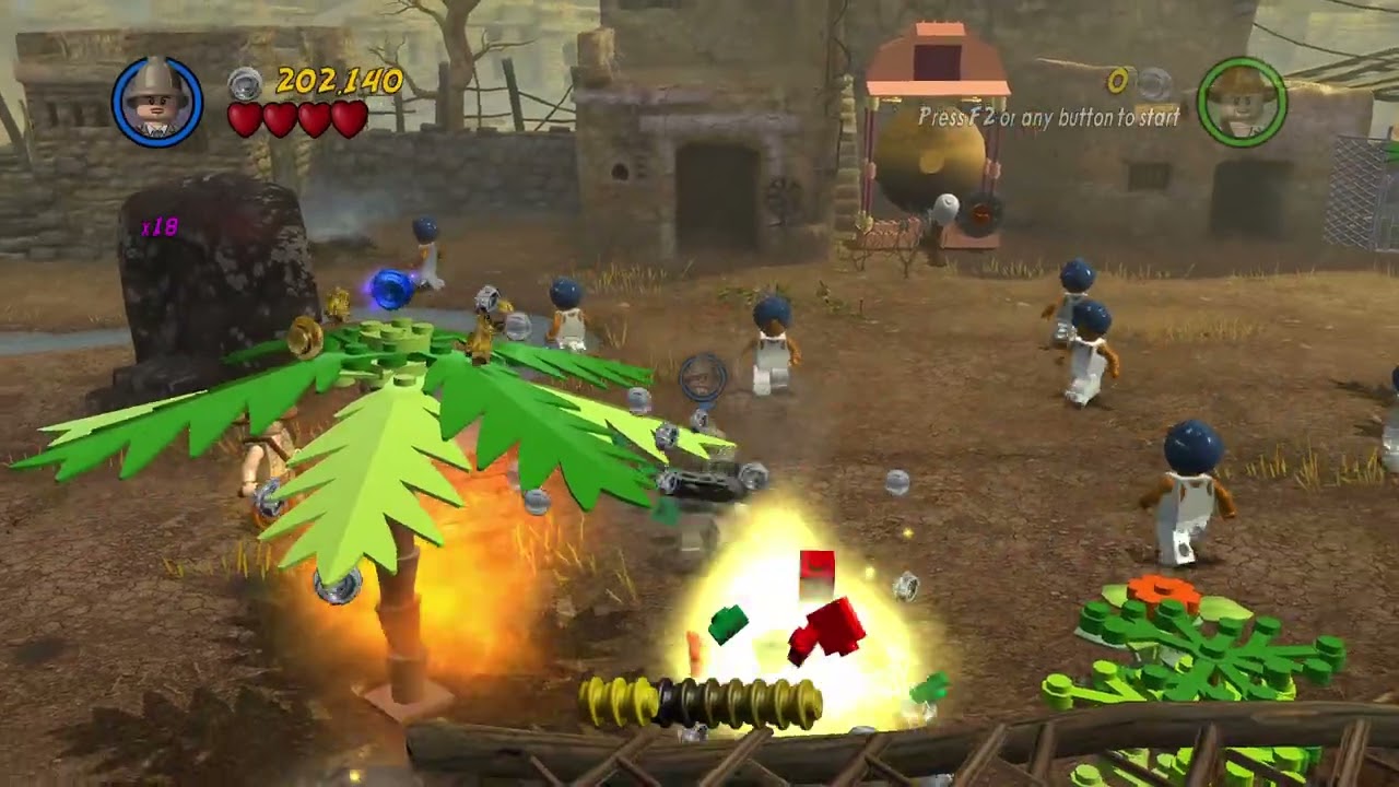 ►LEGO® Indiana Jones™ 2 Treasure Level 2 Wrong Gong Rung