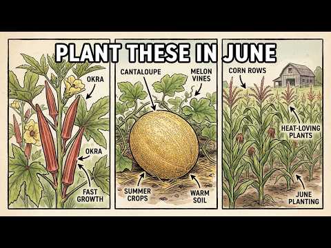 9 Crops You'll SERIOUSLY Regret Not Planting in June!