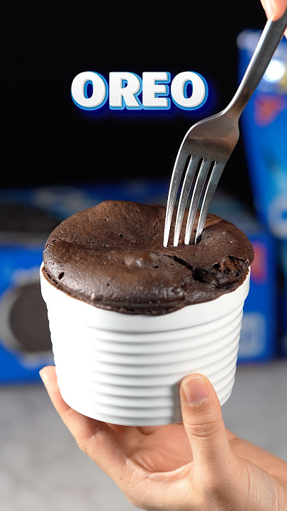Oreo mug cake | 5 minute no oven recipe