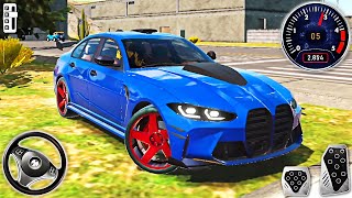 자동차 운전 시뮬레이터 EVO - 시티 스포츠카 BMW M3 드라이브 3D | 안드로이드 게임플레이 #3 screenshot 5