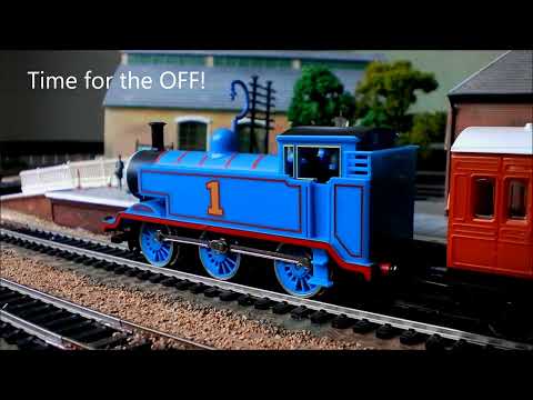 Thomas and friends on Hornby Trakmat Layout