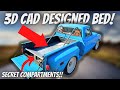 Chassis Swap C10 Designing Machining Aluminum Bed For AWD Project Escalade (Rustomod Garage EP.21)