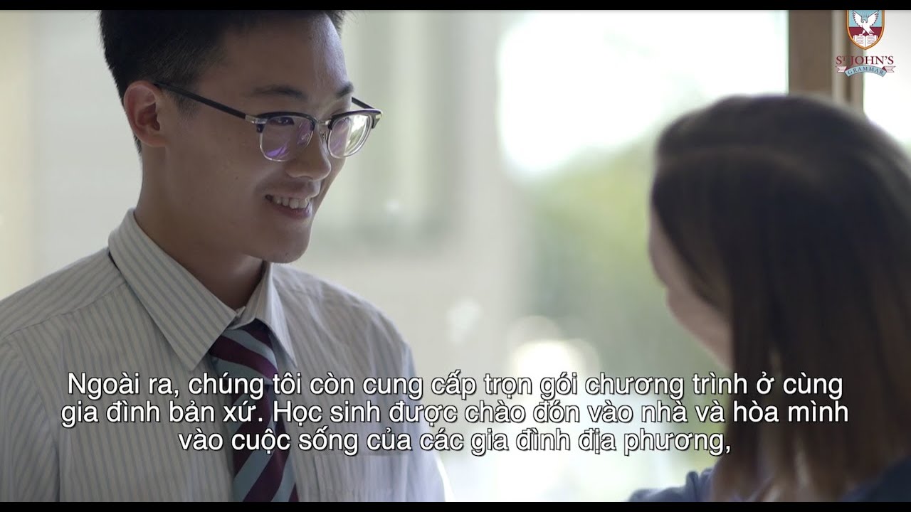 (Vietnamese subtitles) International Students at St John's Grammar School