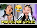 IVE Wonyoung Being A Comedian