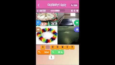 Celebrity Quiz -- Guess The Famous Star Level 41-50 Answers554