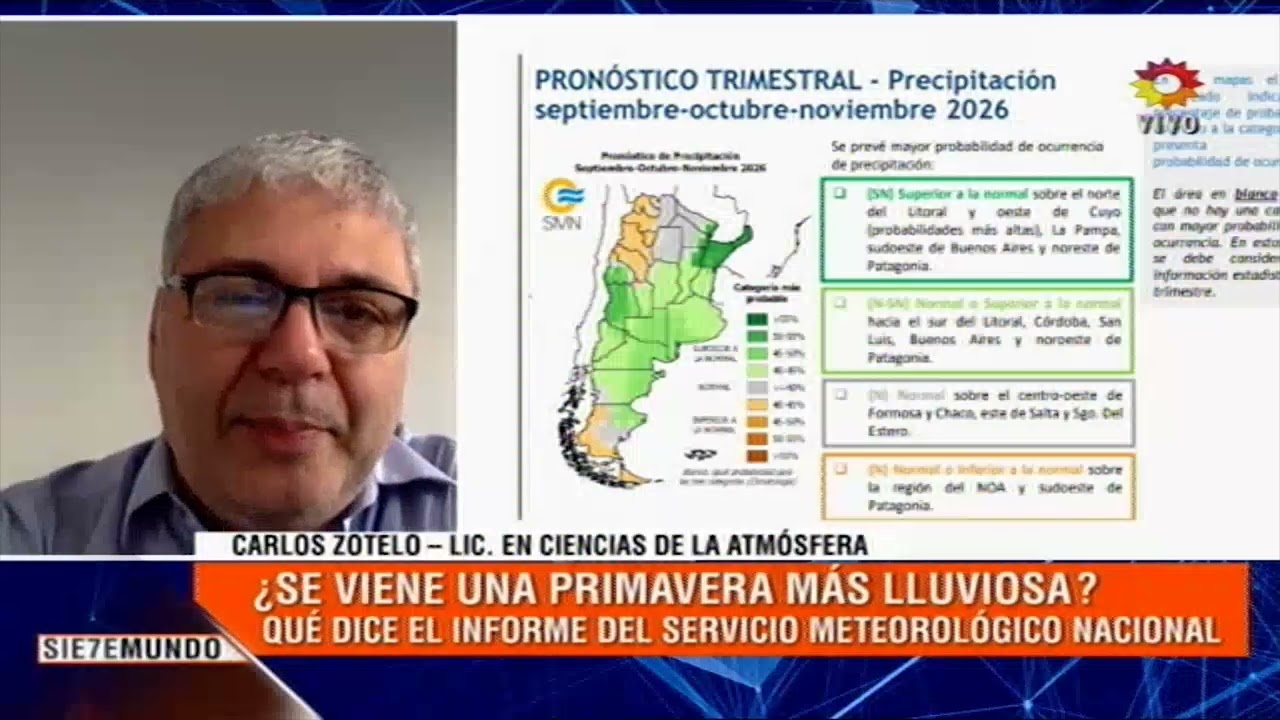 Se vienen primavera y verano lluvioso en Bahía. Carlos Zotelo