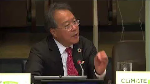 Yo-Yo Ma: "To succeed in creating change in climate we have to change hearts & minds" - DayDayNews