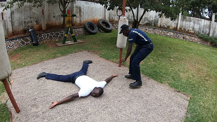 Handcuffing Prone Position