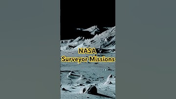 NASA Surveyor Missions: Pioneers of Lunar Exploration #moonlanding #moonmissions #nasa #facts