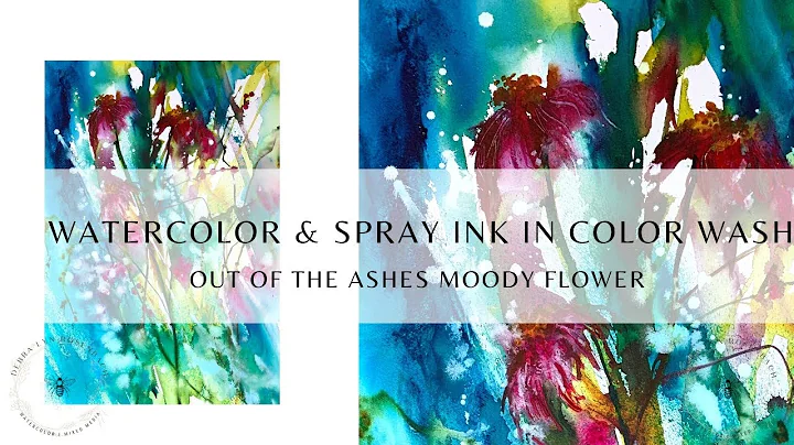 Loose Intuitive Mixed Media ~ Watercolor & Spray I...