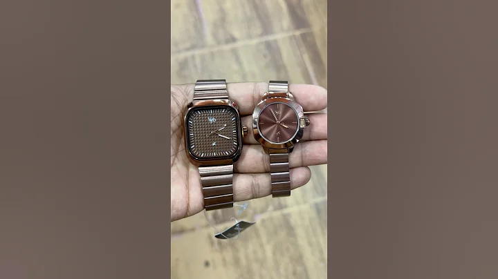 #fastrack #vyb #couple watches #pair Brown metal  #pranavawatchgallery #fv30001qm03 #fv60076qm01