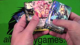 Cardfight Vanguard Comic Styles Extra Pack 3 Pack Opening