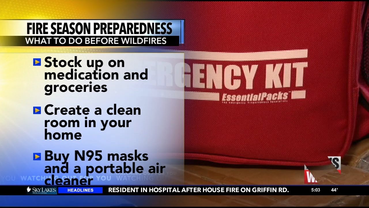 How to prepare for fire season - YouTube