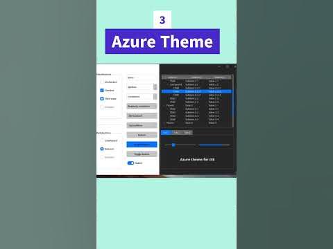 Themes and Libraries to Create Modern GUI in Python and Tkinter #shorts ...