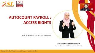 How to Set Access Rights in AutoCount Payroll App (User Permissions Guide) screenshot 1