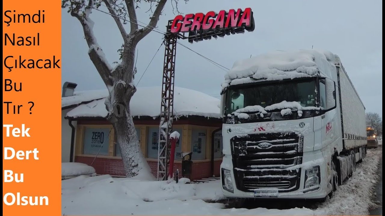 Kar Altından Tır Çıkardım - Kalofer Geçidi Ne Durumda?