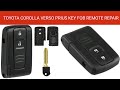 Toyota Verso Corolla Prius Key Fob Remote Casing Repair. How to Change Key Fob Remote on Toyota Cars