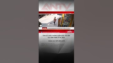 Tóm cổ 2 đối tượng cướp giật tài sản tại tiệm vàng ở TP. HCM #antv #shorts #thoisu #cuopgiat