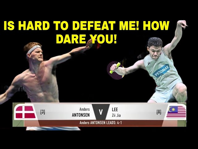 WOW! LEE ZII JIA VS Andres ANTONSEN Hard to defeat this guy class=