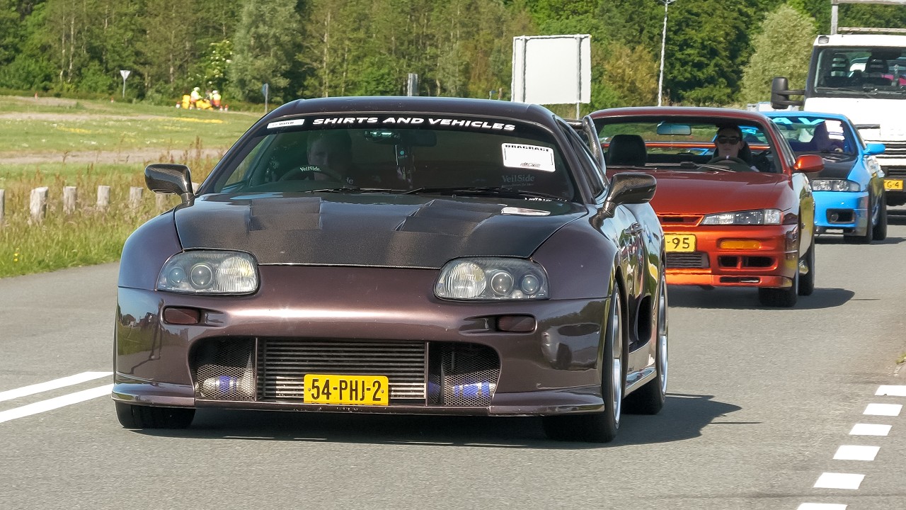 JDM Cars Leaving Japfest 2026 - Single Turbo Supra, Rocket Bunny GT86, Lancer EVO, Skyline R34 GT-R