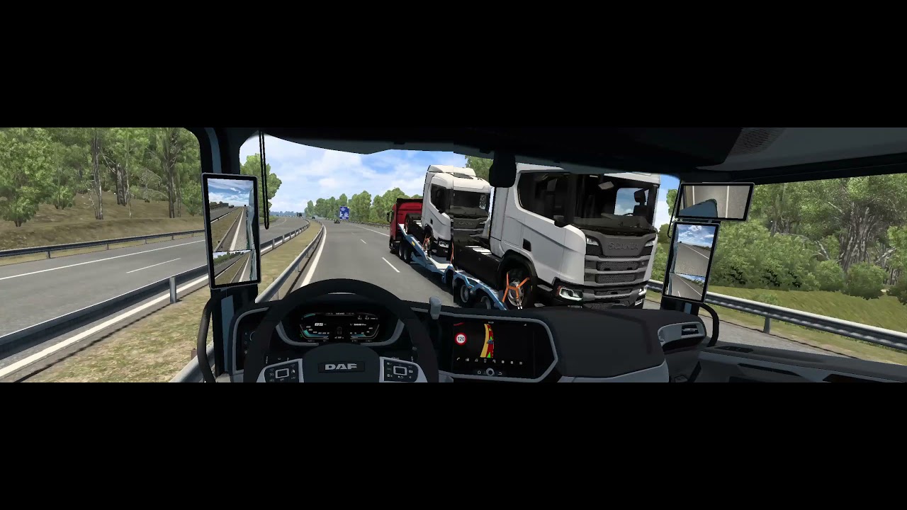 ETS2 Iberia Driving in Portugal Dual monitor YouTube