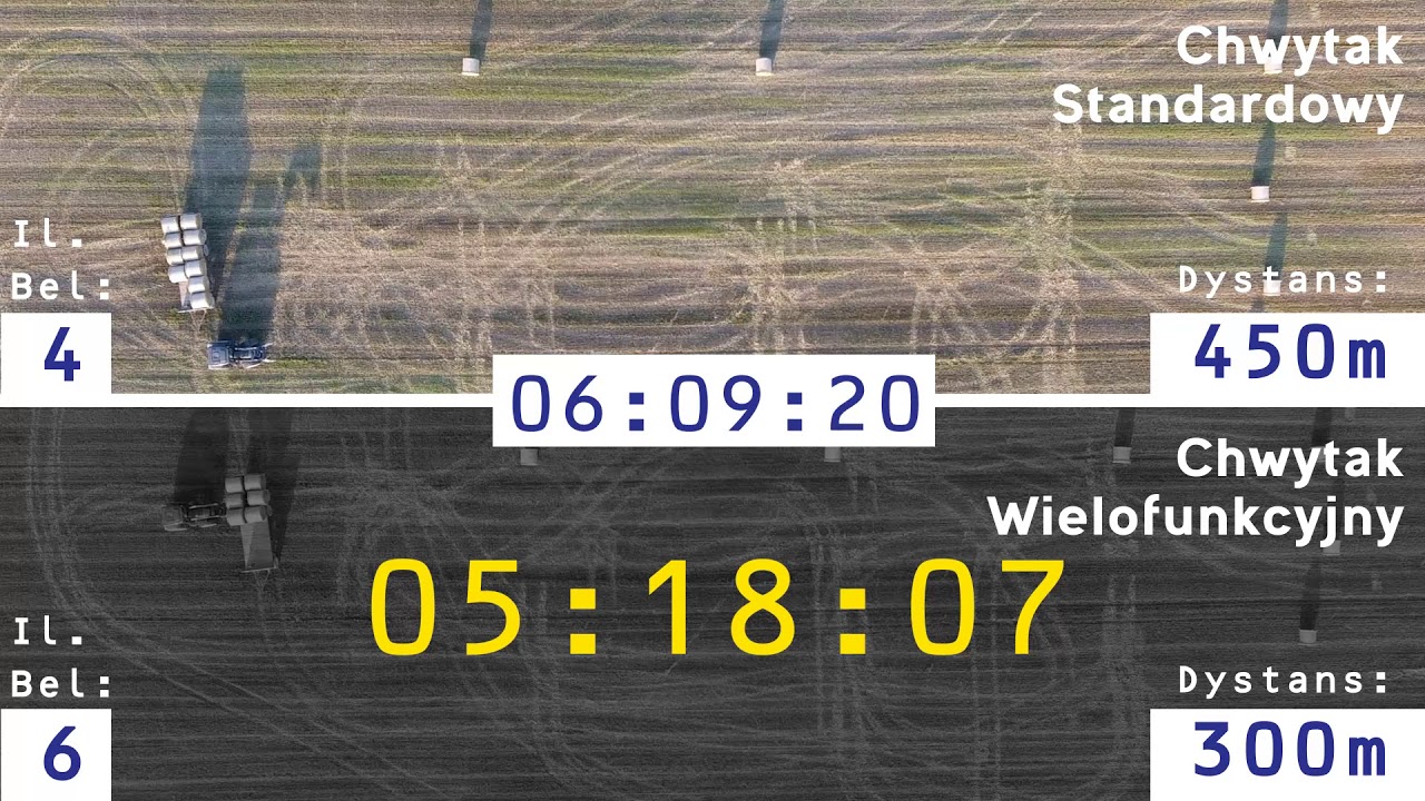 Chwytak wielofunkcyjny CWB SNR firmy Sonarol -  test terenowy