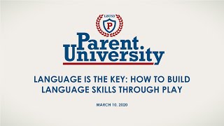 Celebrity Language is the Key:  How to Build Language Skills Through Play Wealth